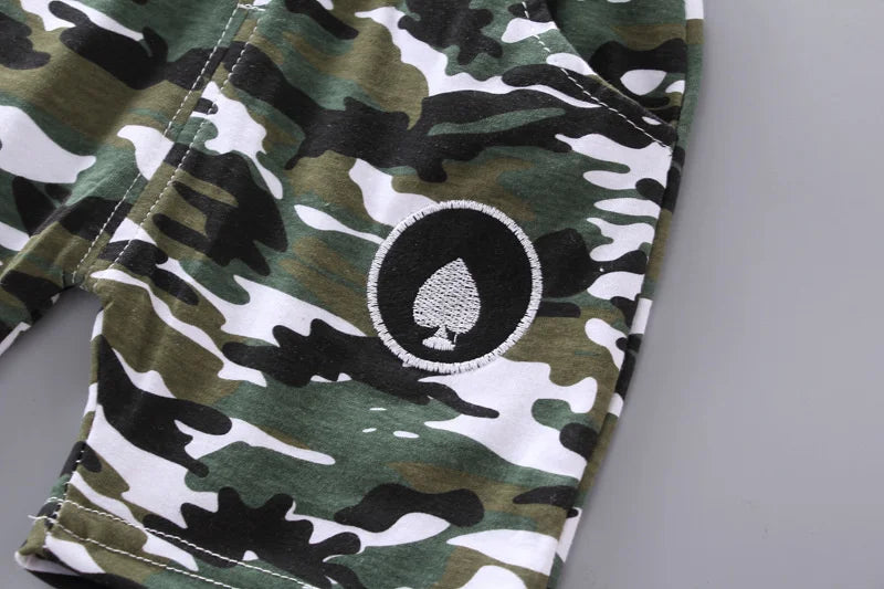 Ensemble Enfant Été – T-shirt à Manches Courtes & Short Confortable