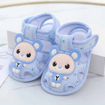Sandales Bébé Premiers Pas – Chaussures d’Été Douces & Antidérapantes (0 à 15 mois)