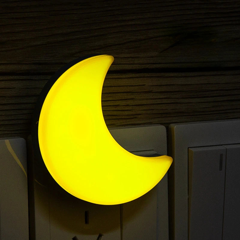 Lampe Veilleuse Lune LED – Lumière Douce Apaisante pour Chambre Bébé & Enfant