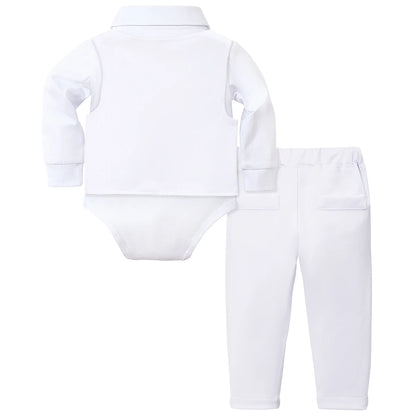 Tenue de baptême pour bébé garçon, ensemble de costume de baptême pour première église de pâques, vêtements cadeaux formels pour fête d'anniversaire et de mariage