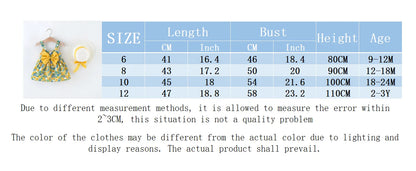 Robe d’Été Bébé Fille Fleurie à Bretelles avec Nœud – Douce & Élégante