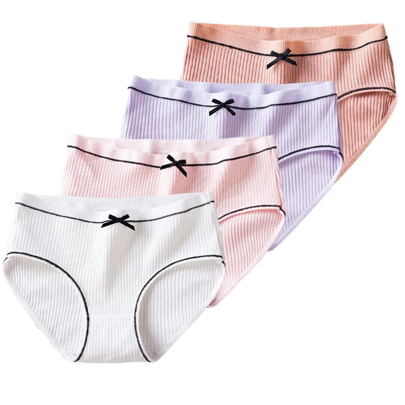 Ensemble de culottes et soutiens-gorge en coton pour filles adolescentes, soutien-gorge d'entraînement en coton, ensemble de culottes, soutien-gorge de sport solide pour enfants, sous-vêtements