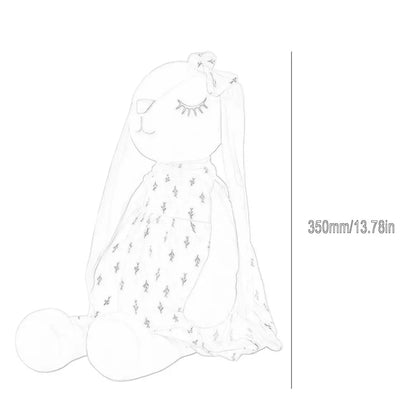 Lapin apaisant 35 cm – Peluche douce et rassurante pour bébé