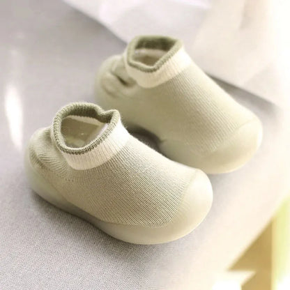 Chaussures Bébé Premiers Pas – Semelle Souple en Caoutchouc (0-4 ans)