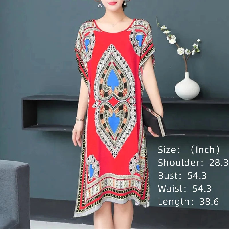 Robe de maternité bohème chic – Confort & élégance