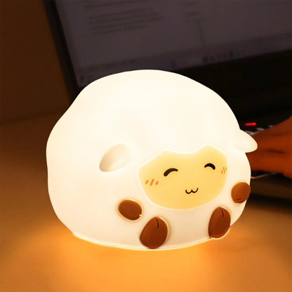 Veilleuse Animaux en Silicone – Lampe de Nuit Rechargeable pour Bébé