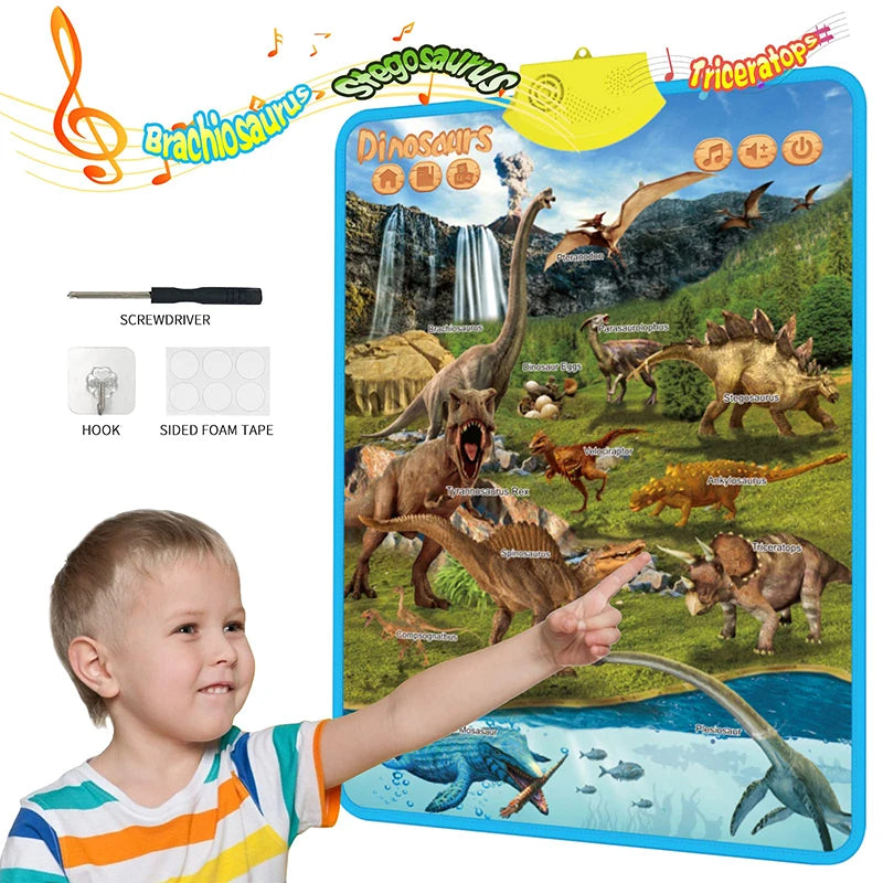 Tableau mural électronique alphabet anglais – ABC parlants & apprentissage musical 123