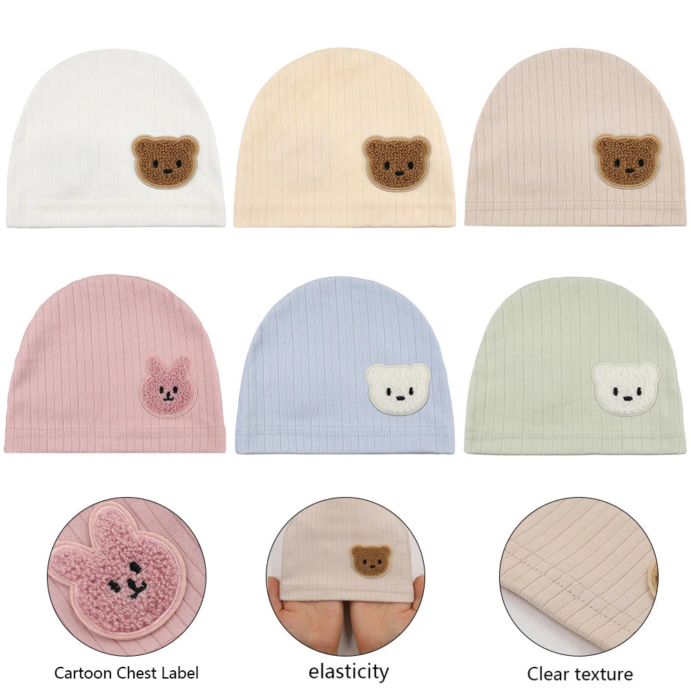 Chapeau Turban Bébé Doux – Nouveau-né 0 à 6 mois | Printemps & Automne