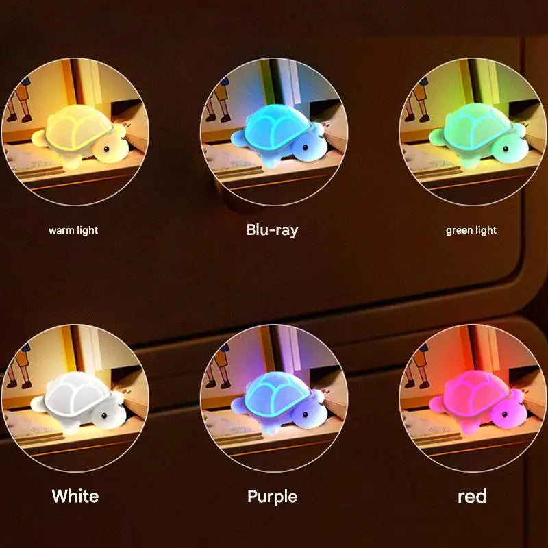 Veilleuse Tortue Magique – Lumière Apaisante pour Chambre d’Enfant