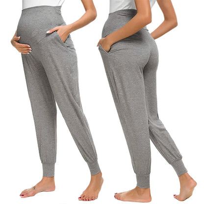 Jean de Maternité Évasé Premium – Confort & Style pour Future Maman