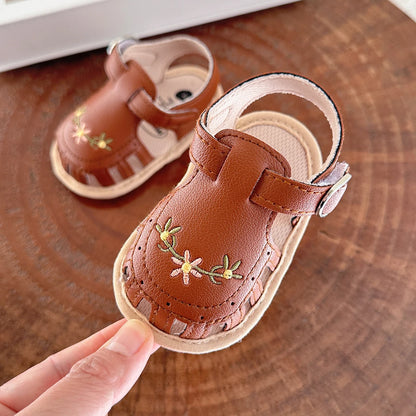 Sandales Petite Princesse – Chaussures Bébé Élégantes pour l’Été