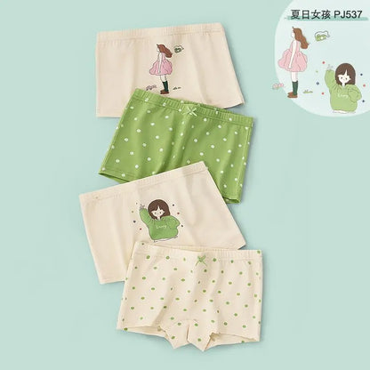 Short Ai Cao Antifavorable pour Enfants, Coin pio, Mince, Respirant, Dessin Animé, Pas de Pet Coupeur, Grand Bébé à Quatre Coins, Bol
