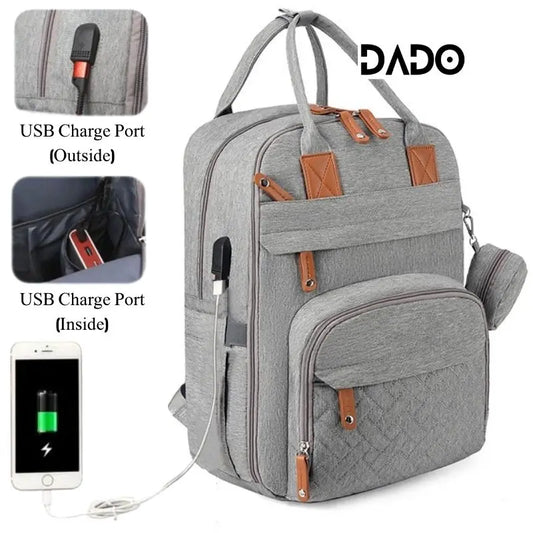 Sac à Dos à Langer Bébé Multifonction – Sac à Couches Grande Capacité Étanche
