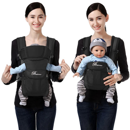 Porte-Bébé Ergonomique 4-en-1 – Confort pour Bébé et Parents