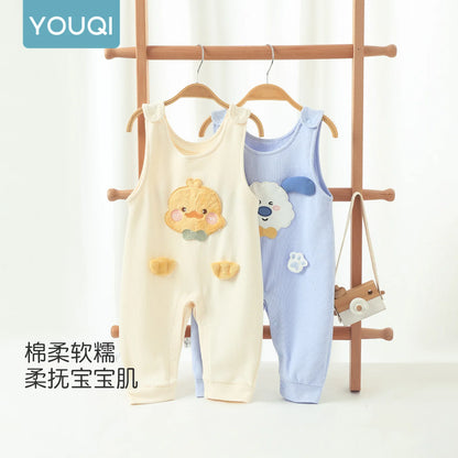 Ensemble Bébé Printemps & Automne – Salopette Douce (0 à 2 Ans)