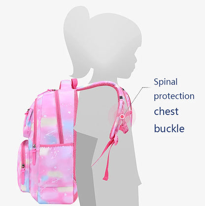 Sac à dos scolaire fille rose kawaii – Cartable léger et résistant pour école primaire