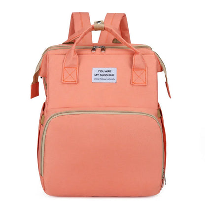 Sac à Langer Bébé avec Lit Pliant – Sac à Dos Multifonction Grande Capacité