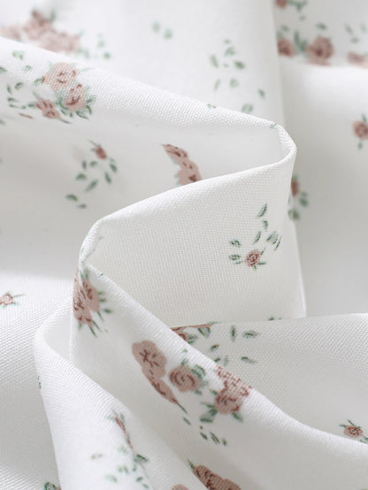 Robe Fleurie Bébé Fille avec Short de Sécurité – Ensemble Estival