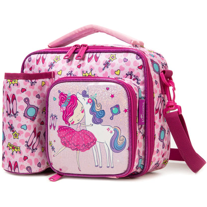 Boîte à déjeuner pour enfants – Ensemble sac repas étanche et lavable, sac isotherme scolaire, design mignon