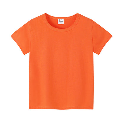 T-shirt d’été enfant unisexe en coton doux – Coupe classique