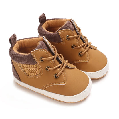 Chaussures montantes bébé antidérapantes – Souples, confortables & stylées