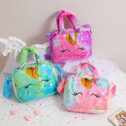 Sac à main licorne pour fille – Petit sac bandoulière (crossbody) – Cadeau anniversaire