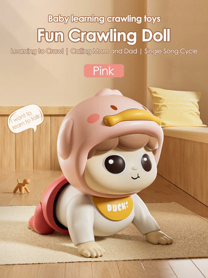 Jouet bébé qui rampe avec musique – Encourage bébé à ramper & bouger