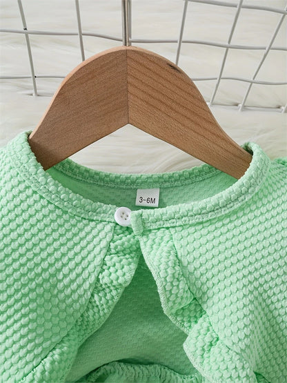 Robe d’Été Fleurie Sans Manches pour Bébé Fille