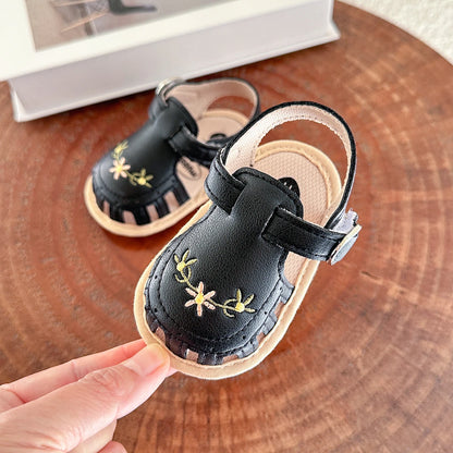 Sandales Petite Princesse – Chaussures Bébé Élégantes pour l’Été