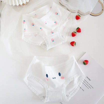 Lot de 2 Culottes Fille en Coton Doux – Confort Petit Trésor