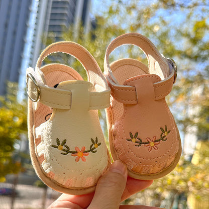 Sandales Petite Princesse – Chaussures Bébé Élégantes pour l’Été