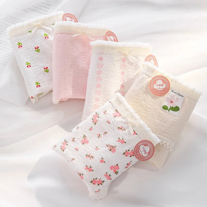 Lot de 5 Sous-Vêtements Bébé en Coton Doux – Confort Quotidien Petit Trésor