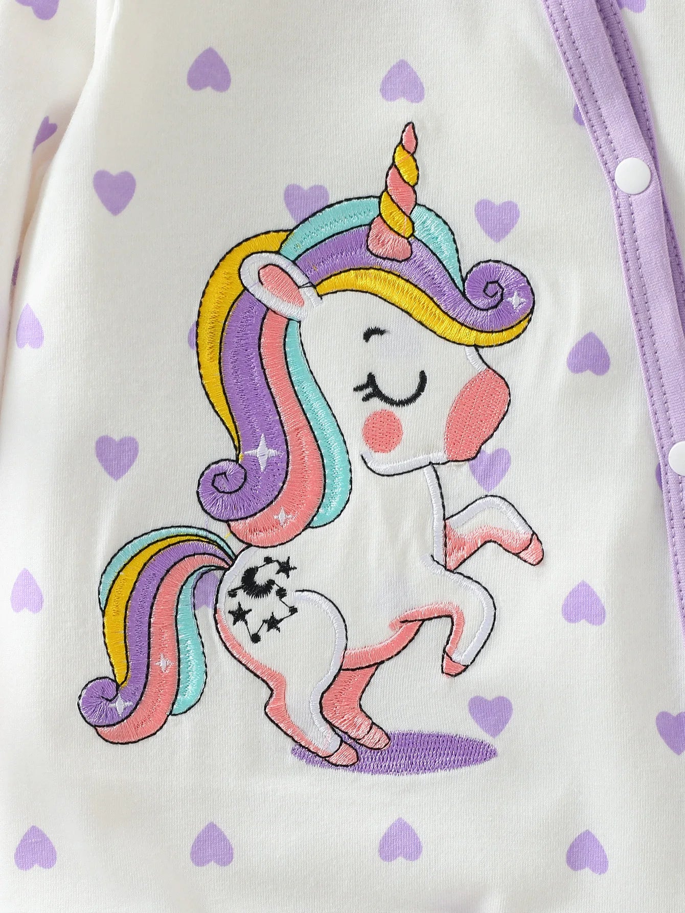 Pyjama Bébé 2 Pièces – Grenouillère + Bonnet Assorti (0–6 mois) | Doux & Confortable