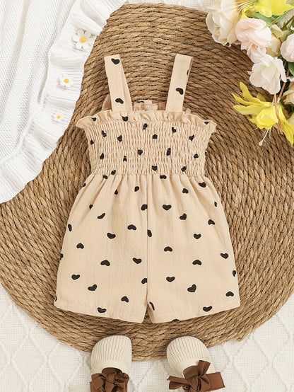 Barboteuse bébé cœur tendre – Collection Doux Câlin