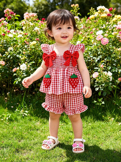 Ensemble fraise adorable – Petite Gourmandise d’Été