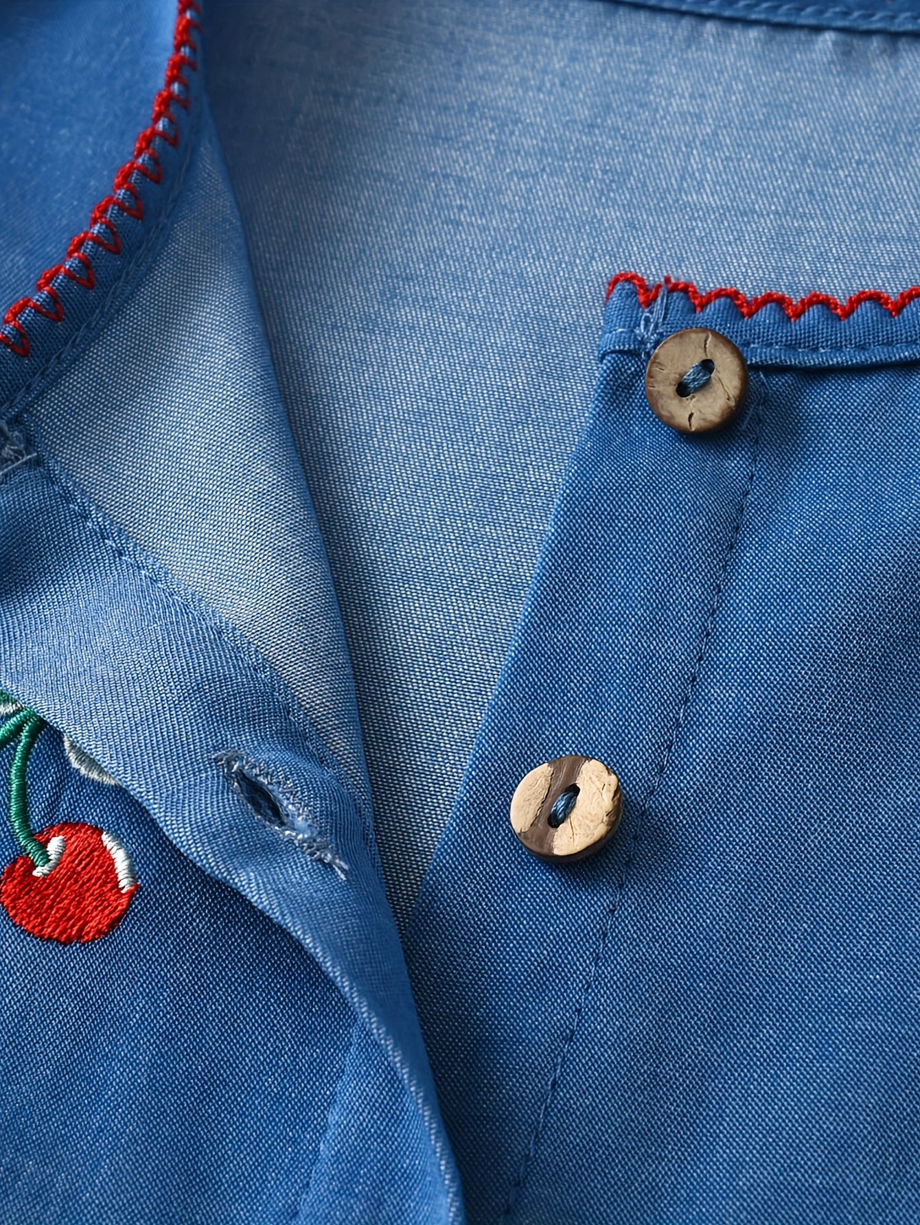 Barboteuse élégante bleue pour bébé fille – combinaison d’été légère et confortable