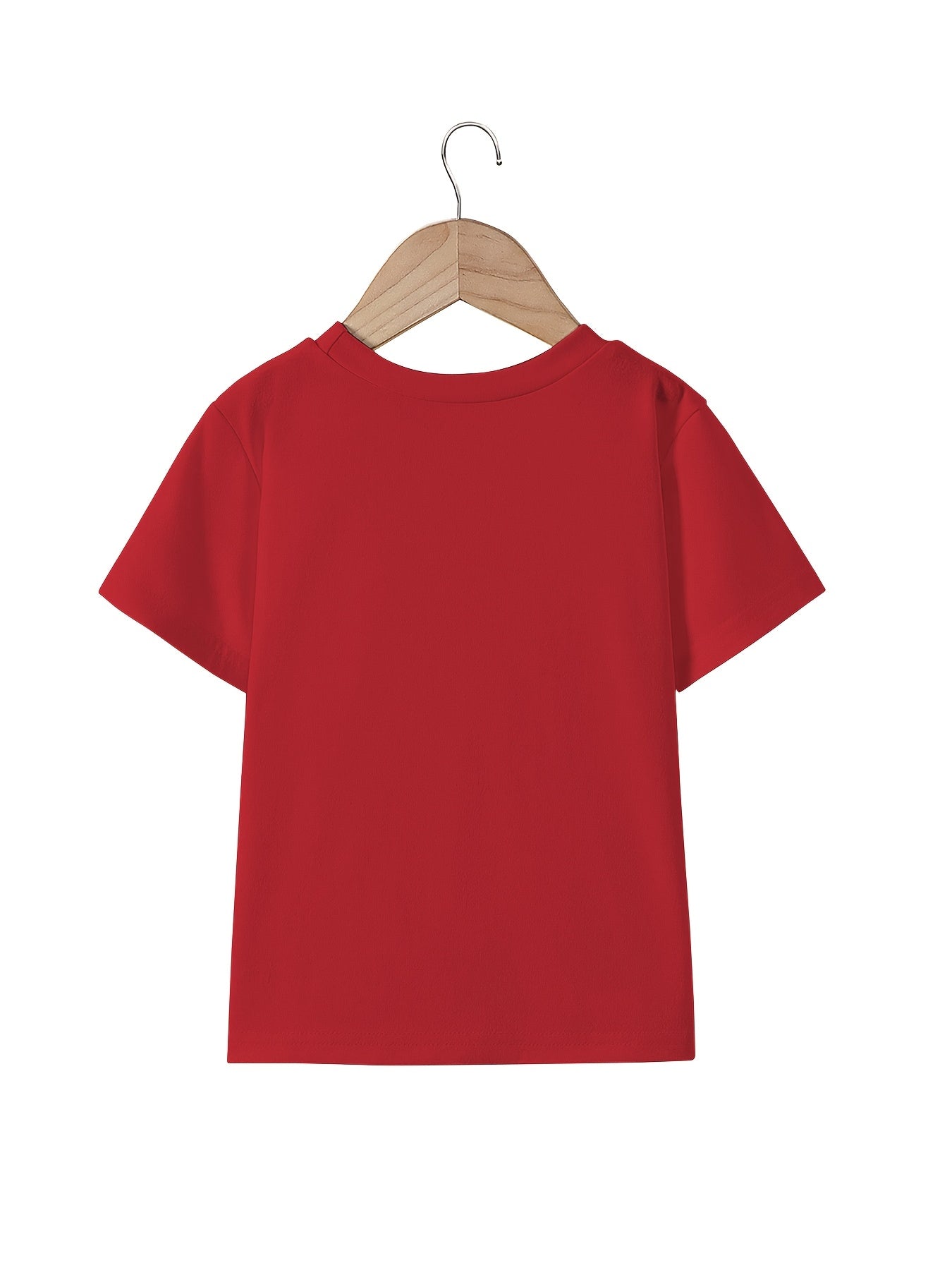 T-shirt fille à nœud imprimé – Haut d’été confortable et respirant (haut uniquement)