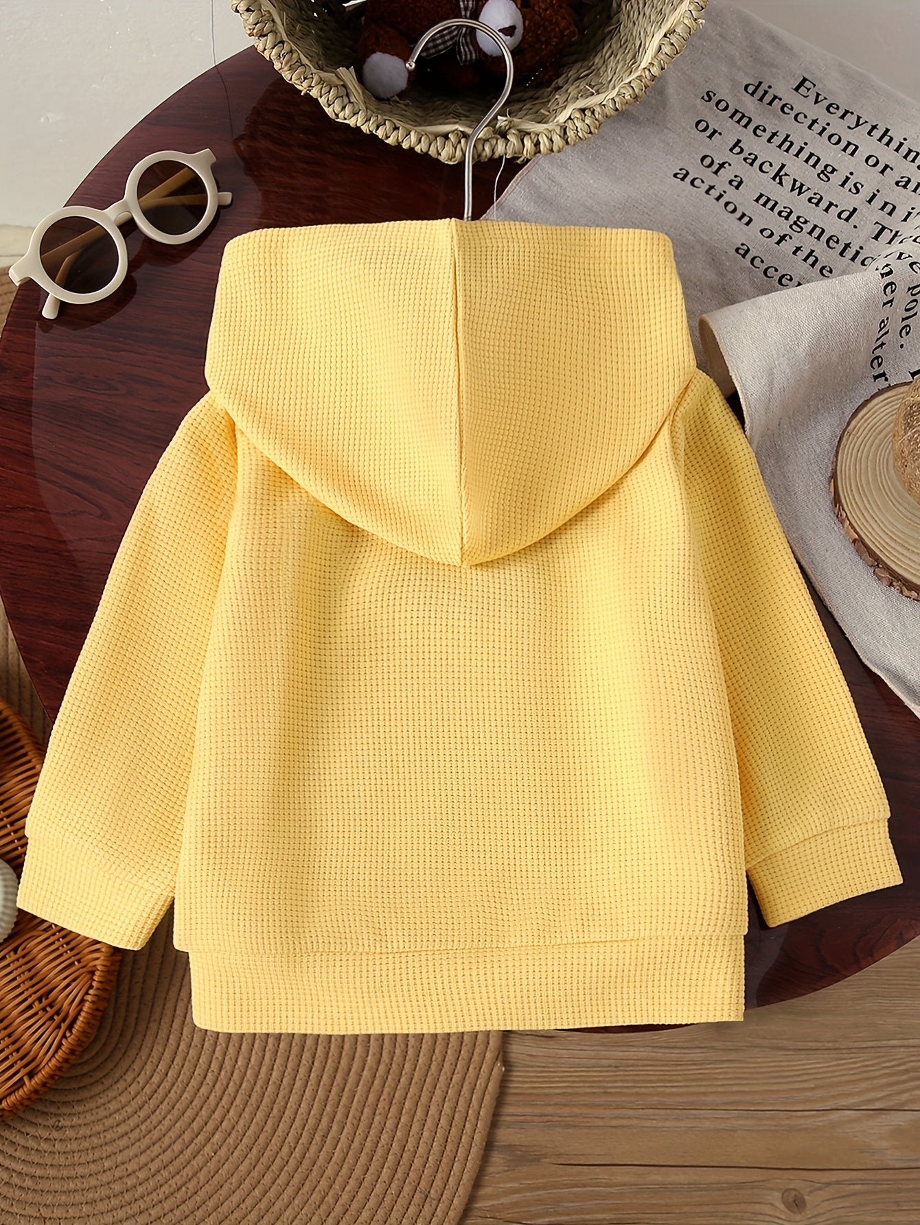 Sweat-shirt à capuche bébé garçon “MAMA’S BOY” | Haut seul, doux et confortable