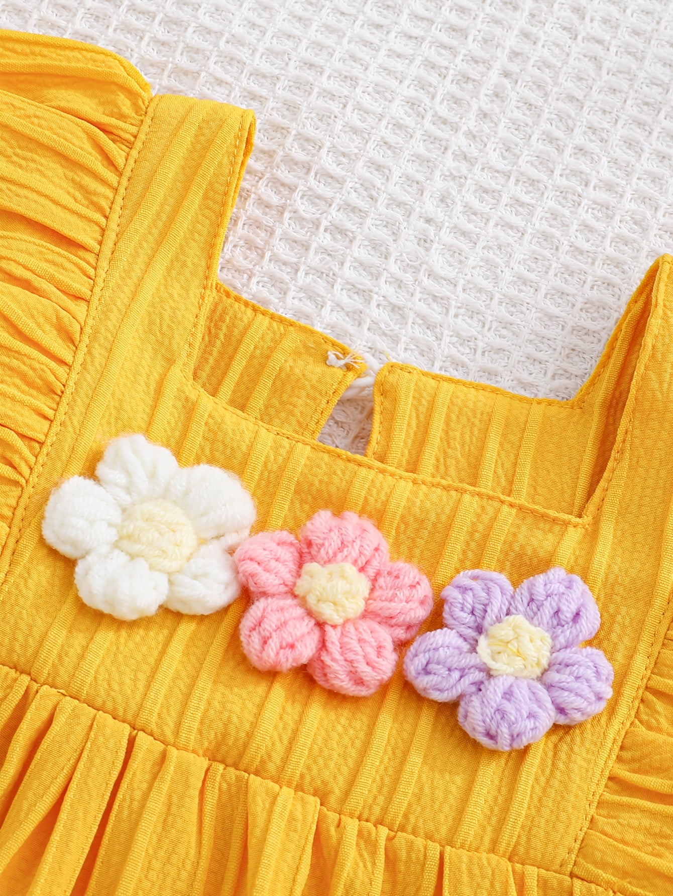 Robe Soleil Fleurie Bébé Fille – Douceur d’Été
