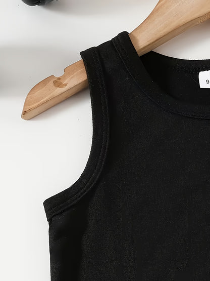 Ensemble été bébé garçon 2 pièces « I LOVE MOM » – Débardeur + Short